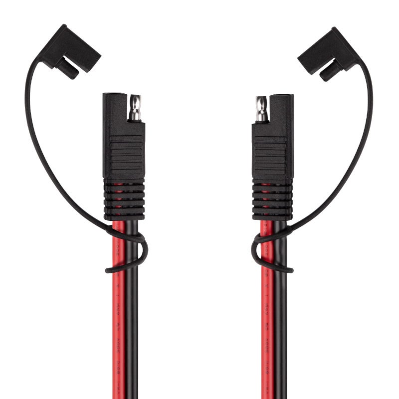 iGreely 10AWG SAE to SAE Quick Disconnect Wire Harness - 10Ft Solar Panel Extension Cable for Trolling Motor, Automotive, RV, Motorcycle, Cars, Tractor - Image 1